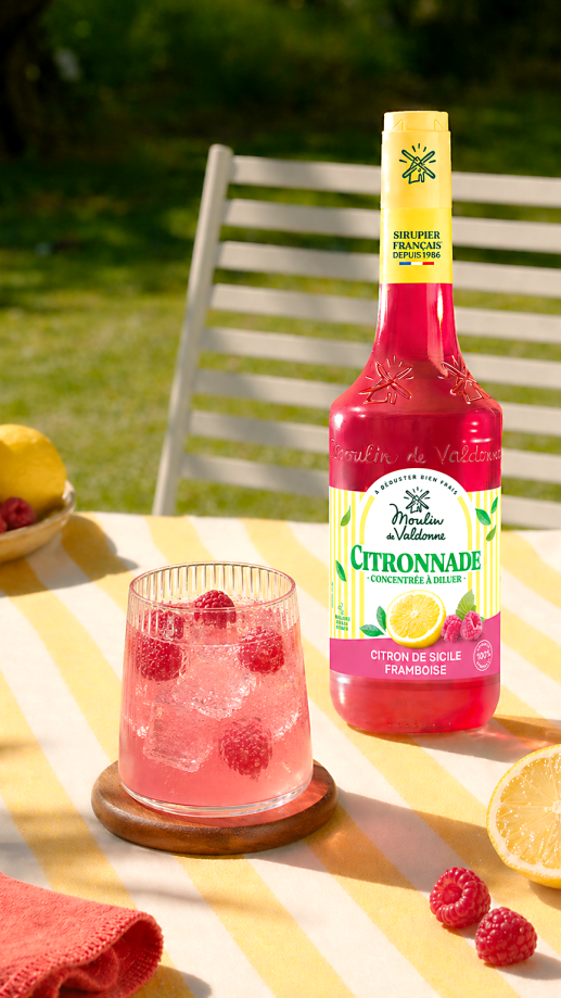 Mocktail framboisissime
